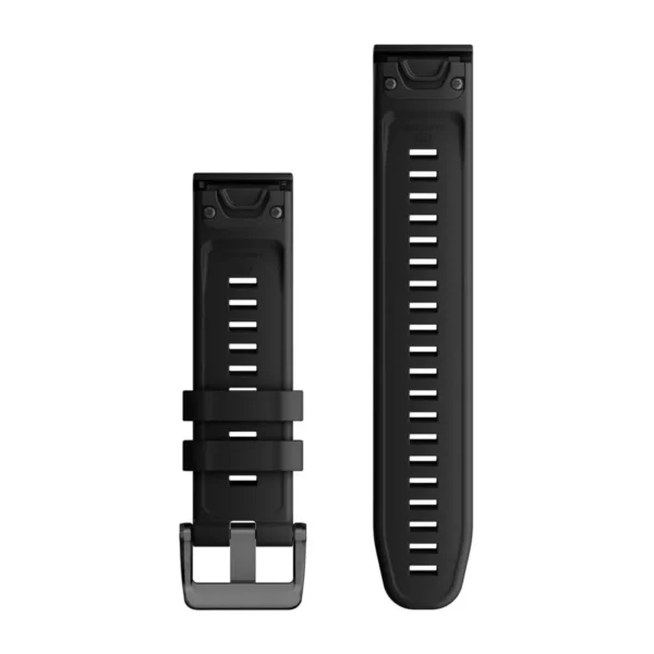 Garmin Jordan QuickFit 22mm Black Silicone Band