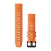 garmin jordan QuickFit 22mm Ember Orange Silicone Band