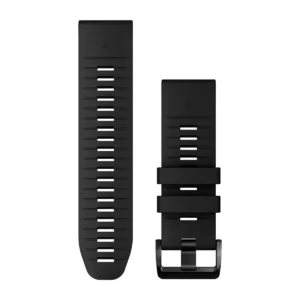 Garmin Jordan QuickFit 26 Watch Bands Black Silicon