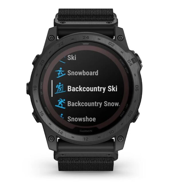 Garmin Jordan spec card (Tactix 7 pro backcountry skiing)