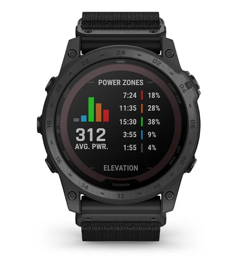 garmin Jordan spec card (Tactix 7 pro wrist based running power)