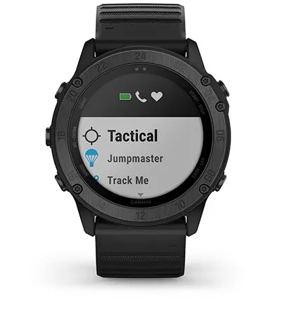 Garmin Jordan spec card (Tactix Delta sapphire sports apps)