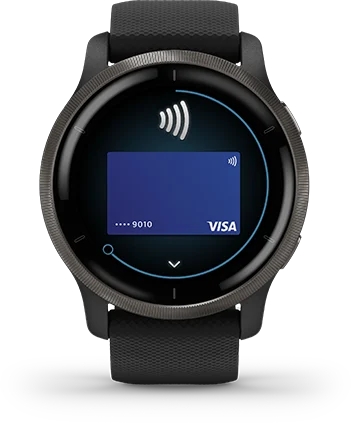 Garmin Jordan spec card (Venu 2 garmin pay)