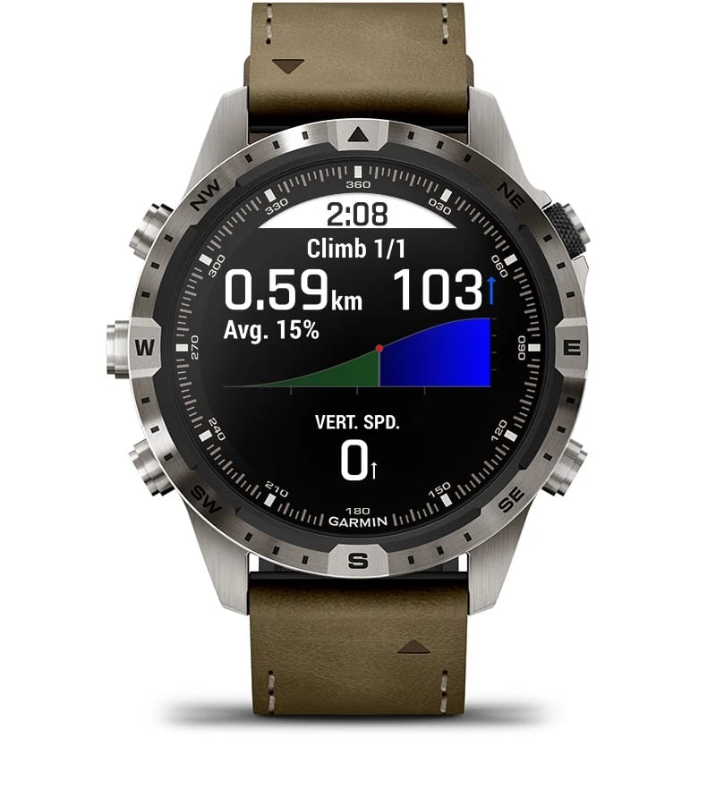Garmin Jordan spec card (MARQ adventurer climbpro)