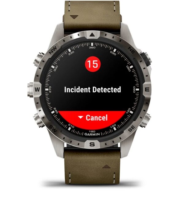 Garmin Jordan spec card (MARQ adventurer safety tracking)