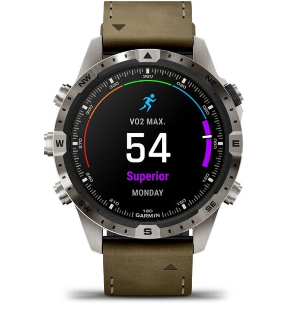 Garmin Jordan spec card (MARQ adventurer vo2 max)