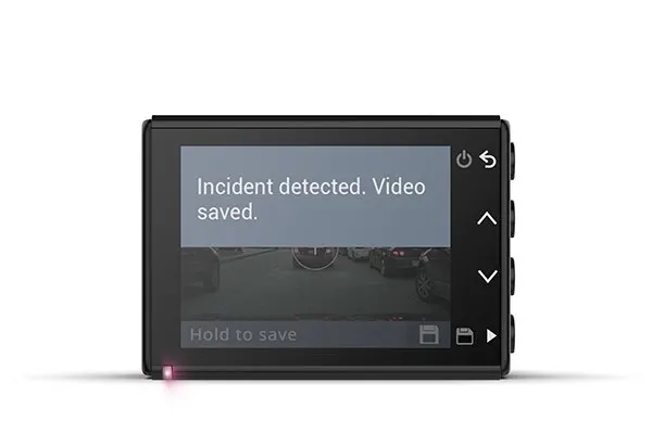 Garmin Jordan spec card (dashcam 56 incident)