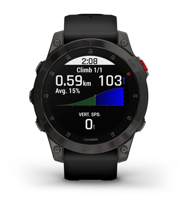 Garmin Jordan spec card (epix gen2 climbpro)