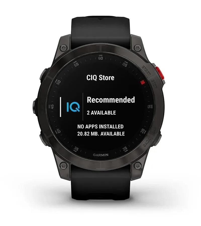 Garmin Jordan spec card (epix gen2 connect iq)
