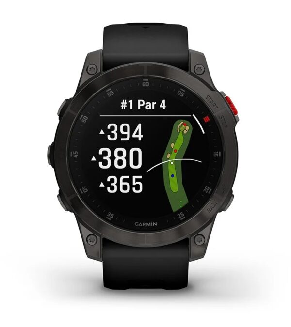 Garmin Jordan spec card (epix gen2 golf courses)