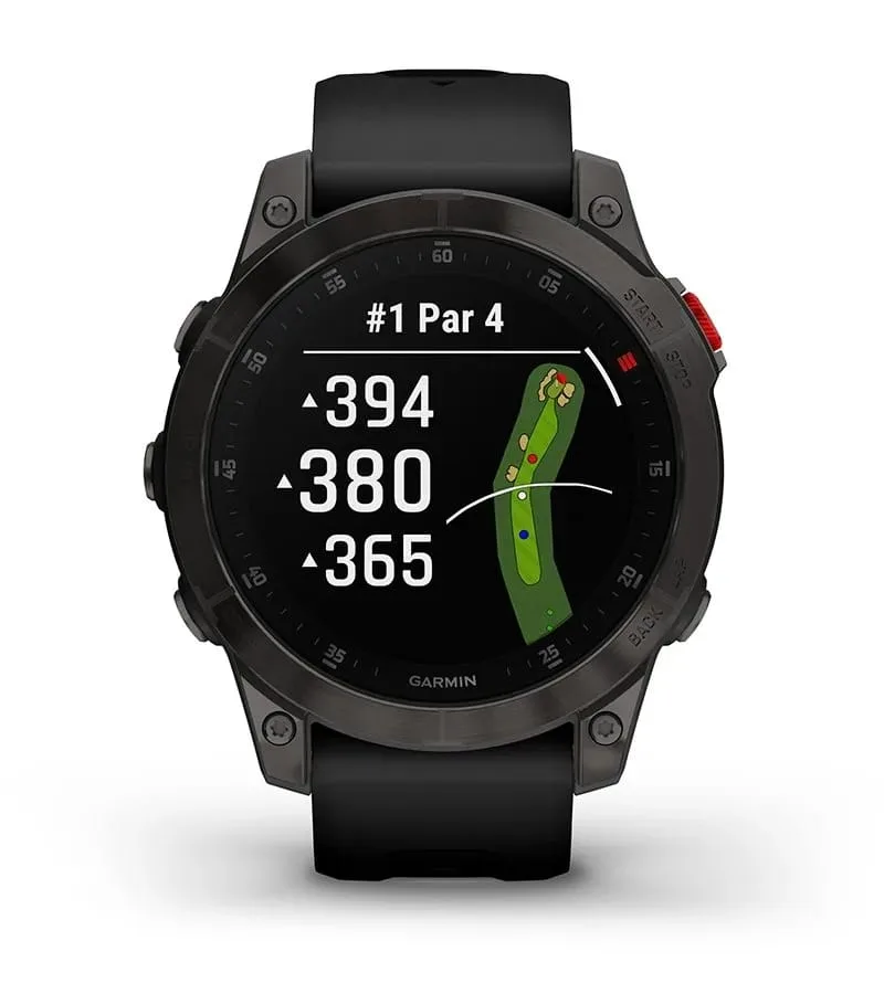 Garmin Jordan spec card (epix gen2 golf courses)