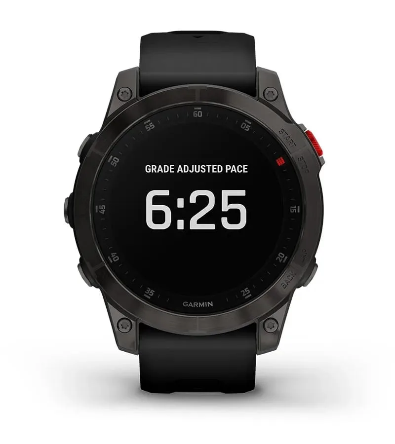 Garmin Jordan spec card (epix gen2 grade adjusted pace)