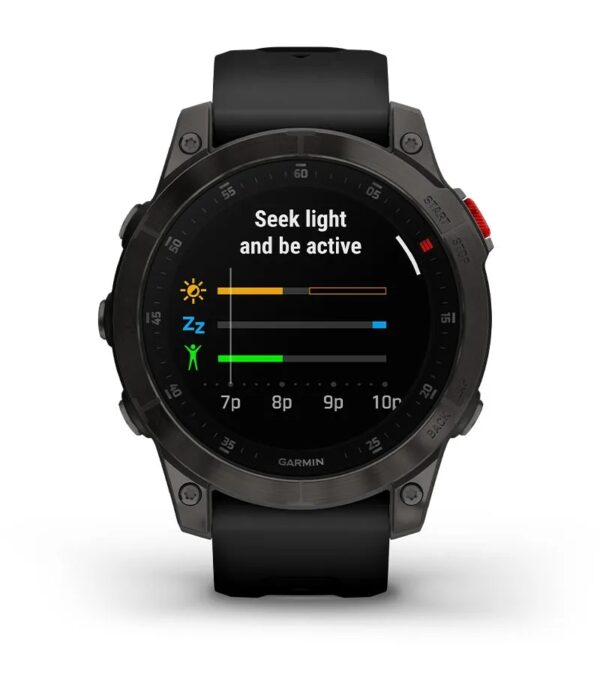 Garmin Jordan spec card (epix gen2 jetlag)