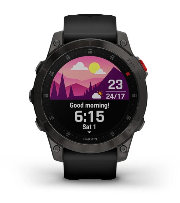 Garmin Jordan spec card (epix gen2 morning report)