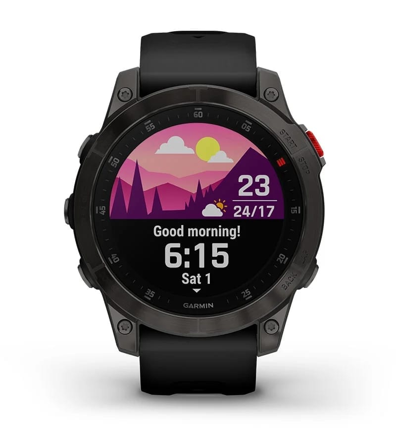 Garmin Jordan spec card (epix gen2 morning report)