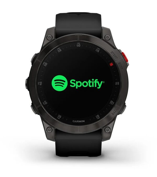 Garmin Jordan spec card (epix gen2 music apps)