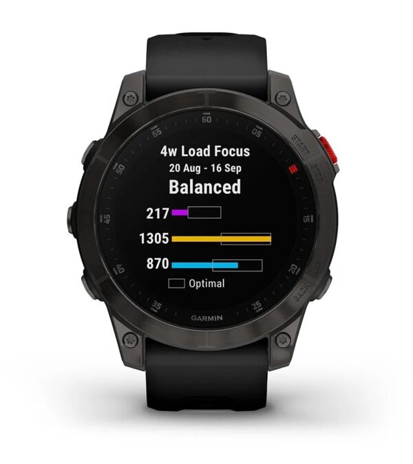 Garmin Jordan spec card (epix gen2 perf metrics)