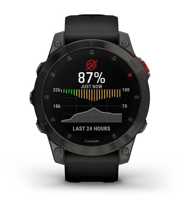 Garmin Jordan spec card (epix gen2 pulse ox)