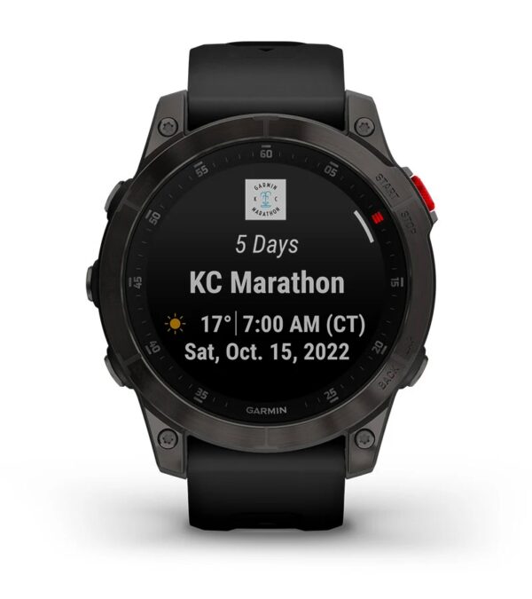 Garmin Jordan spec card (epix gen2 race widget)