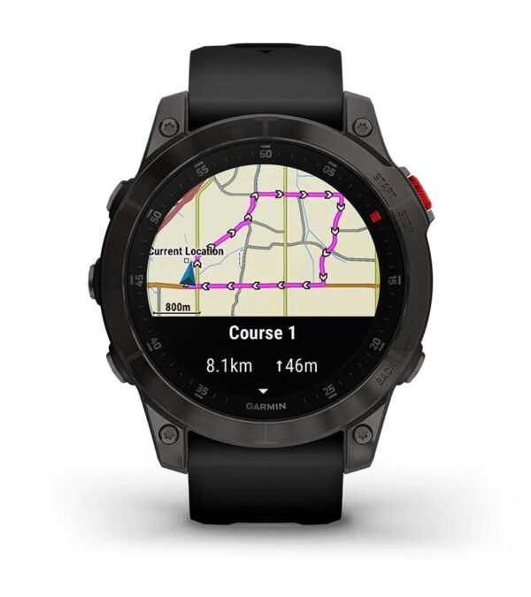 Garmin Jordan spec card (epix gen2 roundtrip routing)