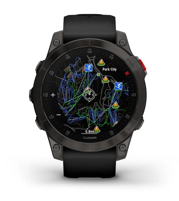 Garmin Jordan spec card (epix gen2 ski maps)