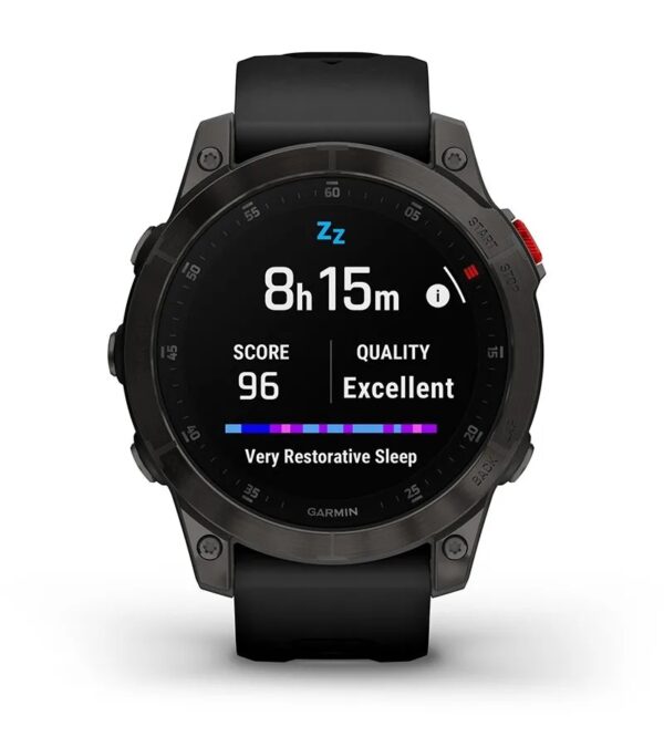 Garmin Jordan spec card (epix gen2 sleep score)