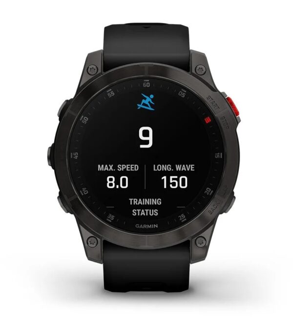 Garmin Jordan spec card (epix gen2 surf ready)