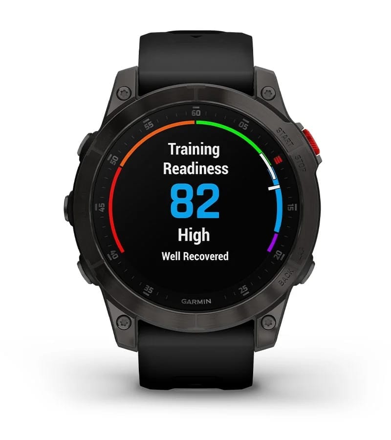 Garmin Jordan spec card (epix gen2 training readiness)