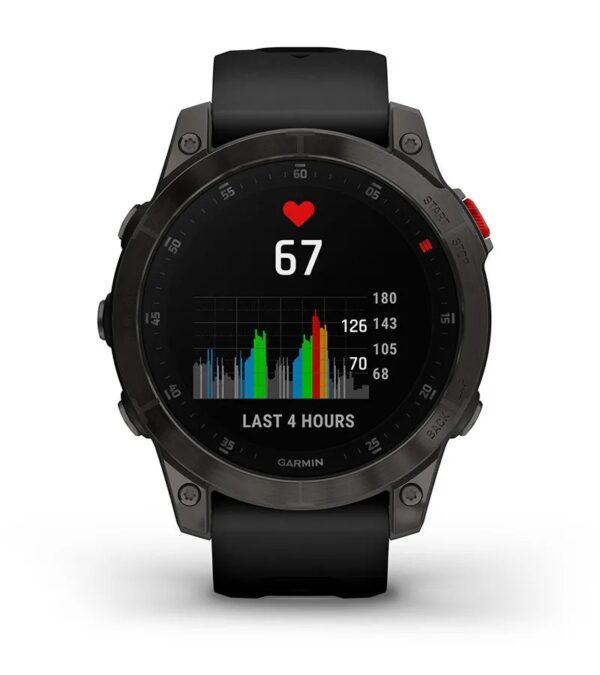 Garmin Jordan spec card (epix gen2 wrist based HR)