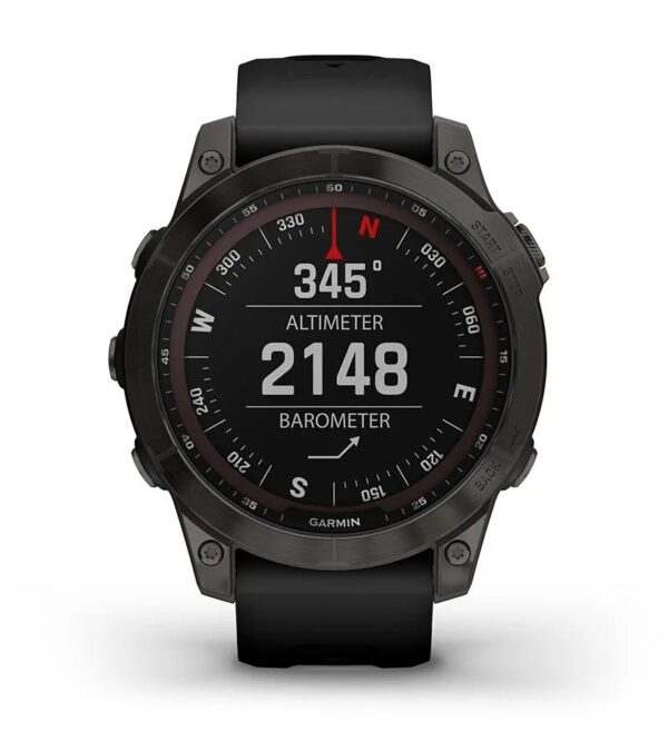 Garmin Jordan spec card (fenix 7 sapphire solar abc)