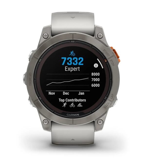 Garmin Jordan spec card (fenix 7 pro sapphire solar endurance score)