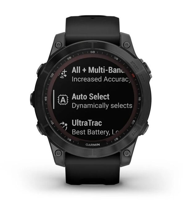 Garmin Jordan spec card (fenix 7 sapphire solar satiq)