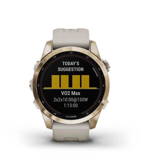 Garmin Jordan spec card (fenix 7s sapphire solar daily suggested)