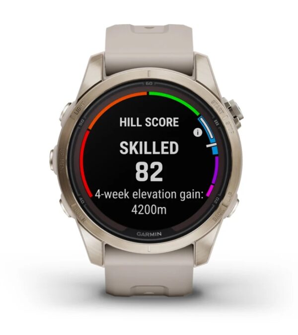 Garmin Jordan spec card (fenix 7s pro sapphire solar hill score)