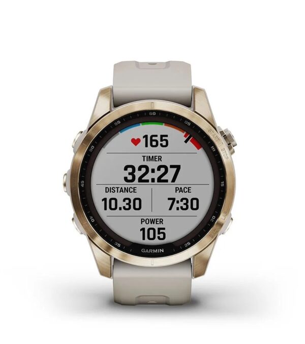 Garmin Jordan spec card (fenix 7s sapphire solar xc ski)