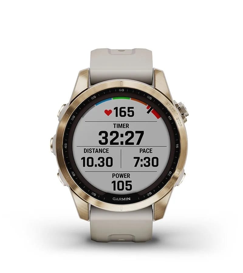 Garmin Jordan spec card (fenix 7s sapphire solar xc ski)