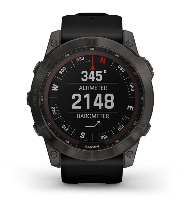 Garmin Jordan spec card (fenix 7x sapphire solar abc)