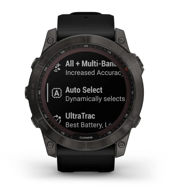 Garmin Jordan spec card (fenix 7x sapphire solar satiq)