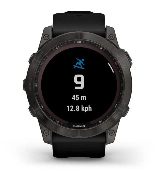 Garmin Jordan spec card (fenix 7x sapphire solar surf ready)