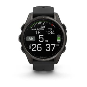 fenix 8 43mm amoled carbon gray 8