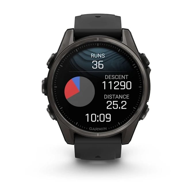 fenix 8 43mm amoled carbon gray 9