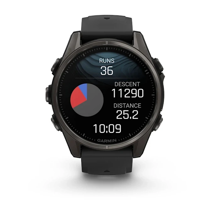 fenix 8 43mm amoled carbon gray 9