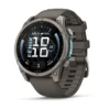 Titanium with Pebble Grey Silicone Band