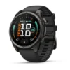 Carbon Grey DLC Titanium with Black Silicone Band
