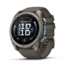 Titanium with Pebble Grey Silicone Band