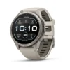 Titanium with Fog Grey/Dark Sandstone Silicone Band