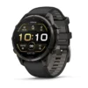 Carbon Gray DLC Titanium with Black/Pebble Grey Silicone Band