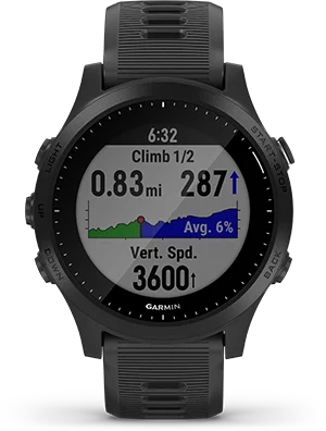 Garmin Jordan spec card (forerunner 945 climbpro)