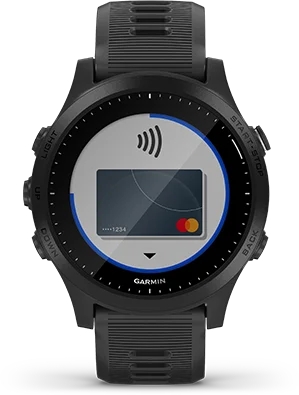 Garmin Jordan spec card (forerunner 945 garmin pay)