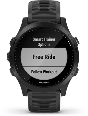 Garmin Jordan spec card (forerunner 945 smart trainer)